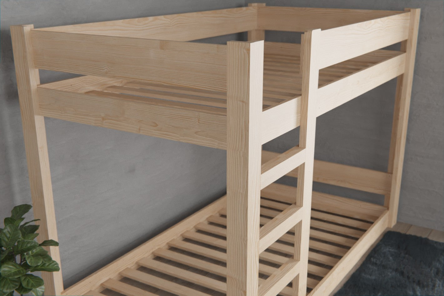 Save space and money with our budget-friendly bunk bed. With adjustable height and an optional drawer, it's a smart investment for your home