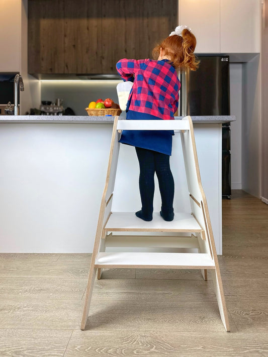 Organise your child's room with natural NZ pine furniture. Explore our unique bookshelves and versatile desks to support creativity and growth.