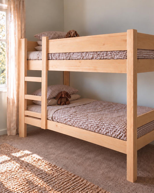 NZ Pine Solid Wood Bunk Bed