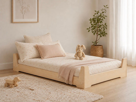 The Flippable Montessori Toddler Floor Bed