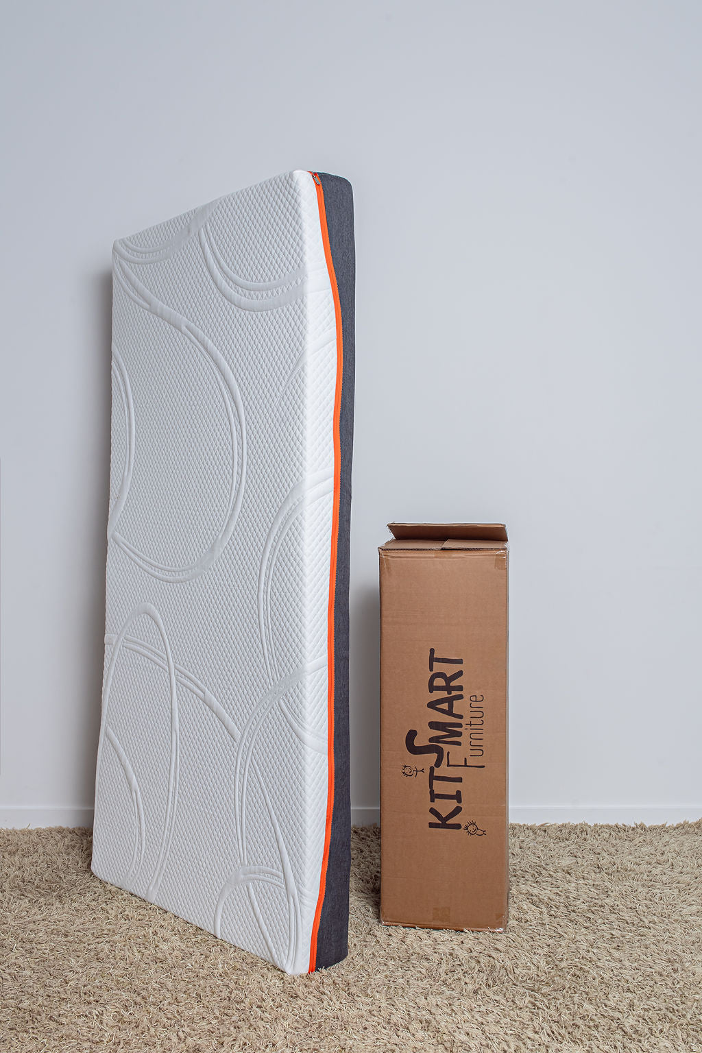 Premium flippable mattress with washable cover and waterproof protection for toddlers and kids