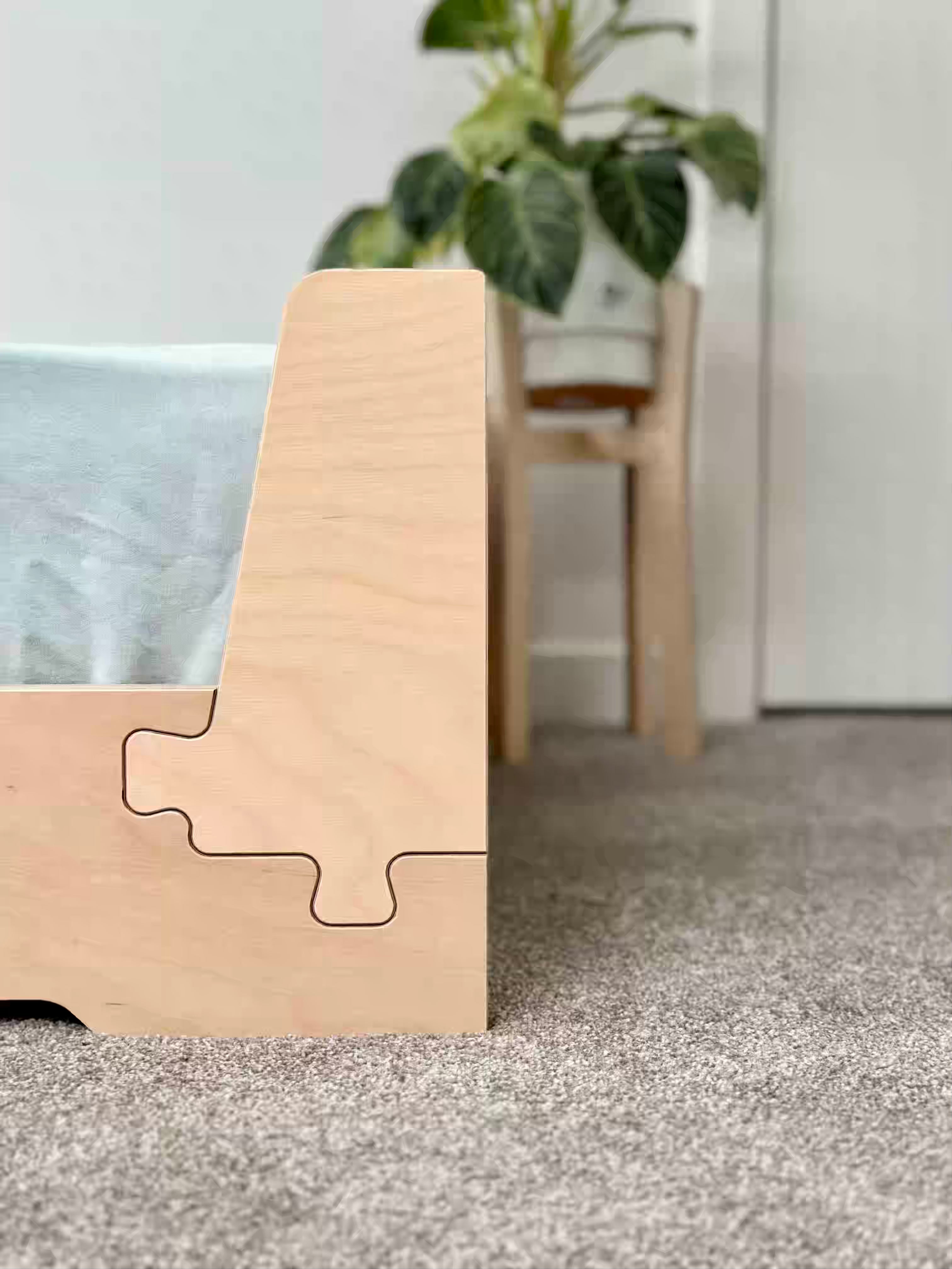 Soft-touch birch plywood for kids’ beds — durable, easy to clean and built to last