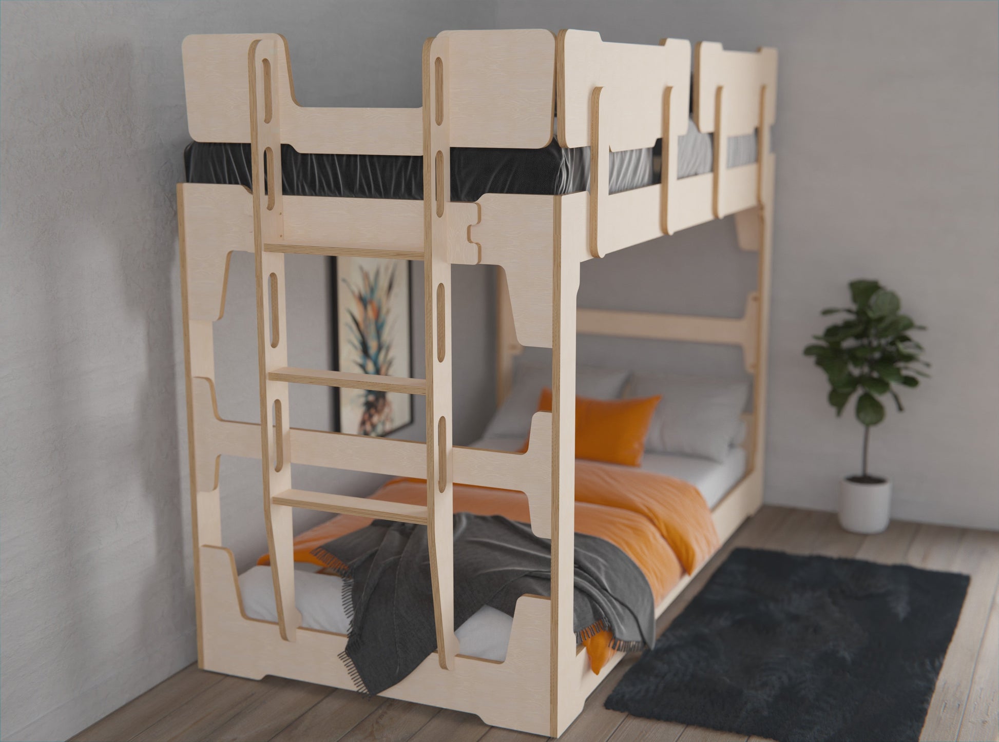 Bunk & Loft Bed "Transformer" - KitSmart Furniture