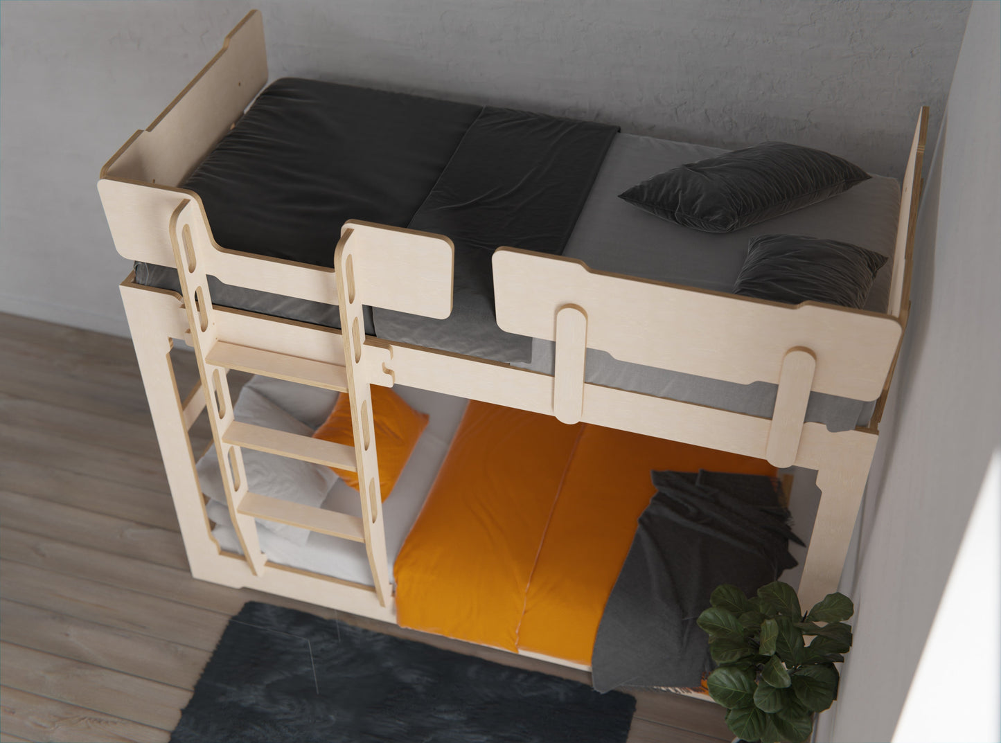 Bunk & Loft Bed "Transformer" - KitSmart Furniture