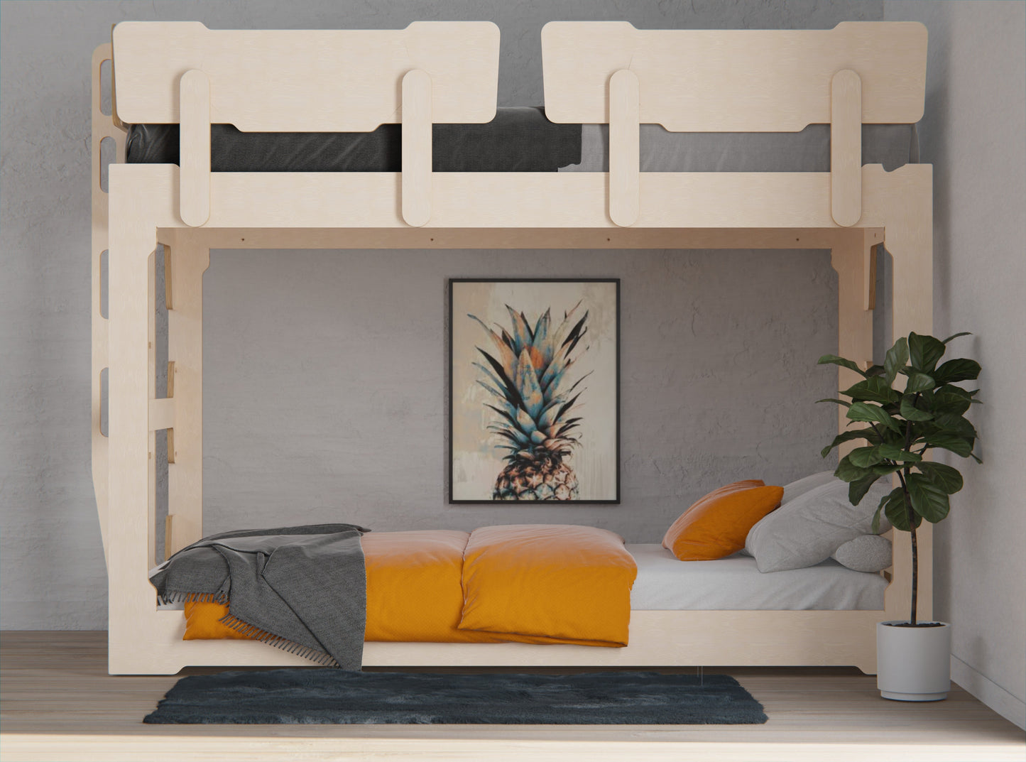 Bunk & Loft Bed "Transformer" - KitSmart Furniture